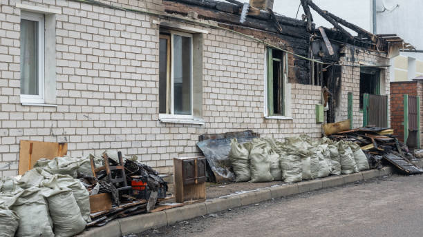 Professional Soot Cleanup technician working in Palm Harbor, FL
